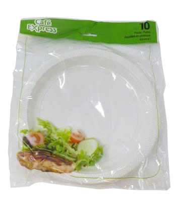 A00621 : Cafe exp. A00621 : Cuisine et maison - Articles de table - Ass. Plastique 9'' CAFE EXP. ,   ASS. PLASTIQUE 9'' , 36 X 10 UN