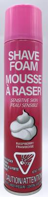 A10105 : Sh.foam A10105 : Hygiène et santé - Rasage et épilation - Crème Raser Peau Sens. (framboise) SH.FOAM,crème RASER peau sens. (framboise),18 x 255 ML