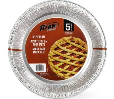 A190-4 : Titan foil A190-4 : Cuisine et maison - Articles de table - Assiette Tarte Alum. 9'' TITAN FOIL, assiette TARTE ALUM. 9'', 24 x 5 un