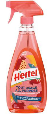 A439 : Hertel A439 : Produits ménagers - Produits nettoyants - Nett .gren.-mangue (gach) HERTEL, NETT .gren.-mangue (gach),12 x 700 ml