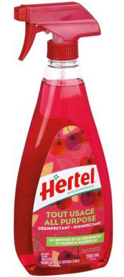 A460 : Hertel A460 : Produits ménagers - Produits nettoyants - Nett.cerise Amande (gach) HERTEL,NETT.cerise amande (gach), 12 x 700 ML