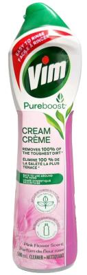 CA0501-OU : Vim CA0501-OU : Produits ménagers - Produits nettoyants - CrÈme Fleur Rose VIM,  CRÈME fleur rose,16 x 500 ML