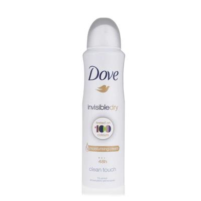 CA2073 : Dove CA2073 : Hygiène et santé - Déodorisants - Déo En Spray Invisible Dry (€) DOVE, déo en SPRAY invisible dry (€) , 6 x150 ml