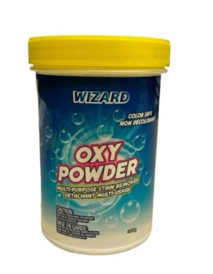 CA2602 : Oxy(wizard) CA2602 : Produits ménagers - Produits nettoyants - Poudre Linge (mÉga) OXY(wizard),POUDRE linge (MÉGA),12 x 400g