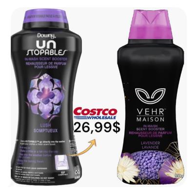 CA527 : Vehr CA527 : Produits ménagers - Produits à lessive - Billes Less.( Lavande) (style Costco) VEHR,billes less.( lavande) (style costco),6 x 950 g