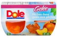 CF96-OU : Fruit Cup PÊches Gelée PÊche