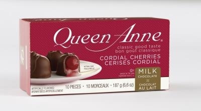 CG603 : Queen anne CG603 : Confiseries - Chocolat - Choc Cerise (choc-lait) QUEEN ANNE, CHOC CERISE (choc-lait), 36  x 187g