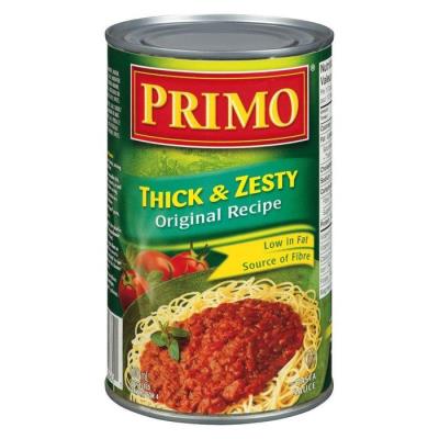 CH263-OU : Primo CH263-OU : Condiments - Sauces - Sauce Pour Pâtes Original PRIMO,SAUCE pour pâtes ORIGINAL,12 x 680 ml