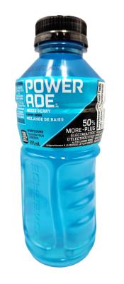 CJ6291 : Powerade CJ6291 : Breuvages - Boissons énergisantes - Baies (bleu) POWERADE,  BAIES (BLEU) , 24 x 591 ML