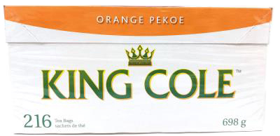 CK0015-1 : King cole CK0015-1 : Breuvages - Thés - The Orange Pekoe KING COLE , THE ORANGE PEKOE,240 x 216UN