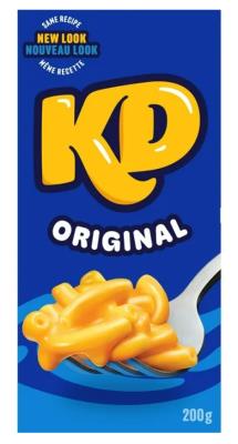 CN654 : Kraft dinner CN654 : Pâtes, riz et nouilles - Macaroni - Mac- Fromage KRAFT DINNER, MAC- FROMAGE, 35 x 200G