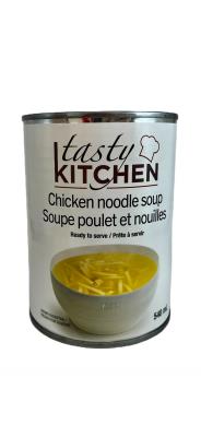 CS0038-OU : Tasty kitc. CS0038-OU : Conserves et bocaux - Soupes - Soupe Pou. & Nouilles TASTY KITC., SOUPE pou. & nouilles, 12 x 540 ML