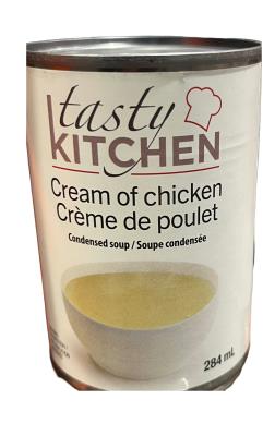 CS0041-OU : Tast.kitc CS0041-OU : Conserves et bocaux - Légumes - CrÈme De Poulet TAST.KITC, CRÈME de POULET,24 x 284 ML