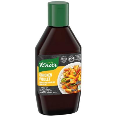 CS489 : Knorr CS489 : Ingrédients de cuisine - Divers - Bouillon  Poulet (bovril) KNORR, BOUILLON  poulet (bovril) , 12 x 250 ML