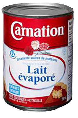 G0018 : Carnation G0018 : Ingrédients de cuisine - Lait concentré sucré et en poudre - Lait Reg CARNATION, LAIT REG, 48X354ML