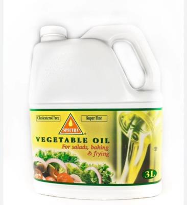 H0059 : Spectra H0059 : Huiles et vinaigres - Huile - Huile Vege.. 3l (pres.) SPECTRA,HUILE VEGE.. 3L (PRES.),300 ventes