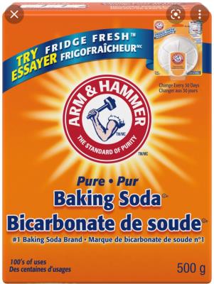 H12 : Arm & hammer H12 : Produits ménagers - Produits à lessive - Baking  Soda ARM & HAMMER, Baking  Soda, 24 x 500G