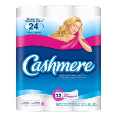 S34272-OU : Cashmere S34272-OU : Produits ménagers - Papier hygiénique - Pap.hyg. (2 Plys-242 F/rlx) CASHMERE, PAP.HYG. (2 PLYS-242 F/RLX),6 x 12 RLX DOUBLE = 24